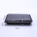 disposable microwavable lunch box plastic take away container for food with lids